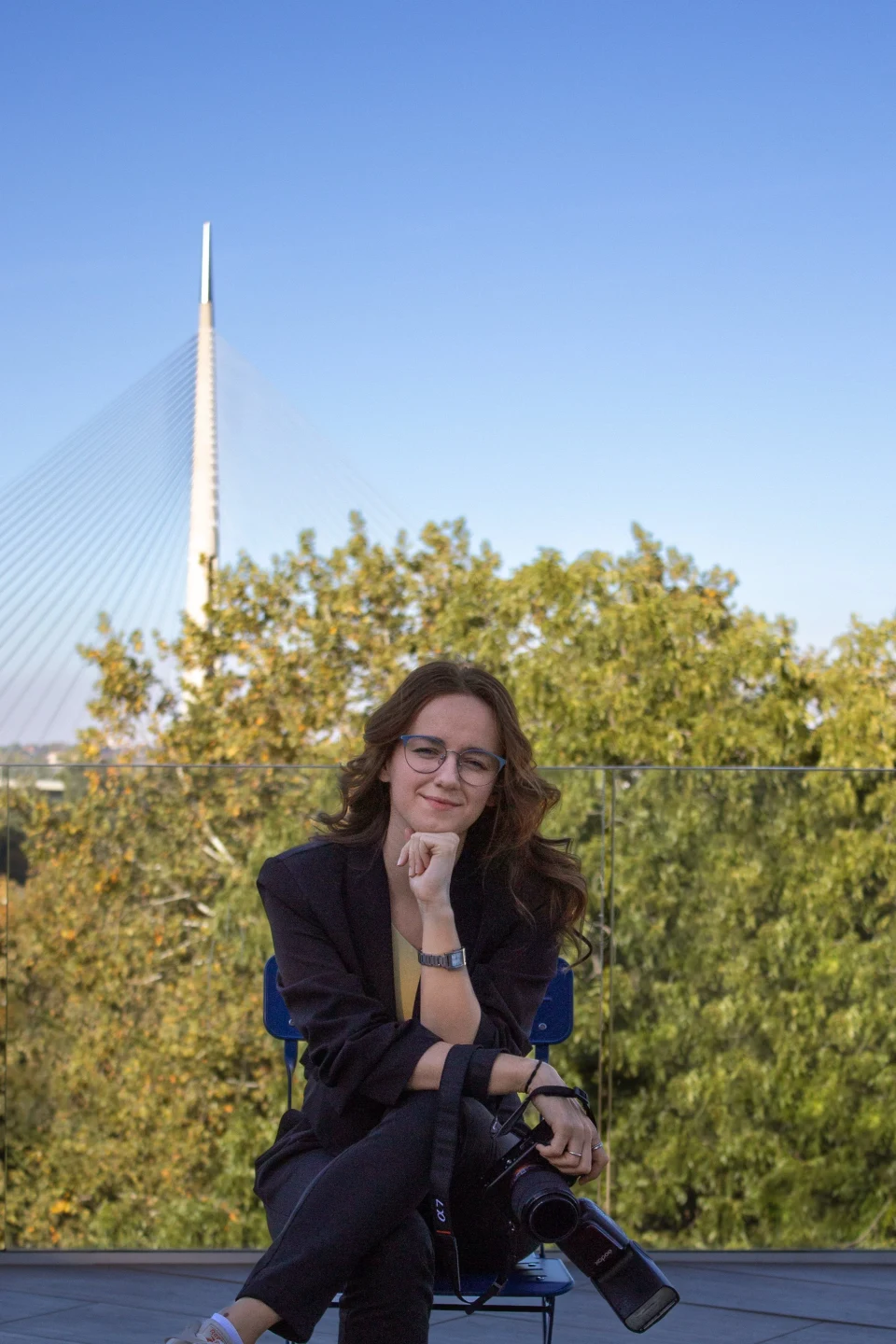 Nina sa fotoaparatom